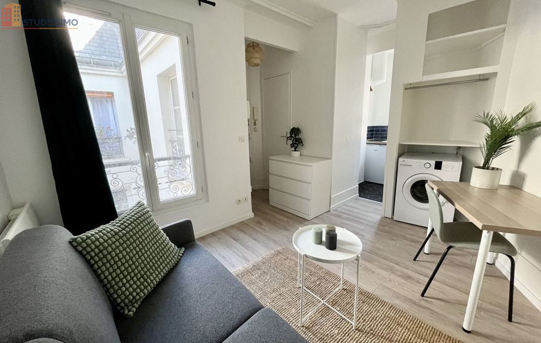 Studio meublé 17m² Paris 18e - Meublé, 5e étage - Photo 2