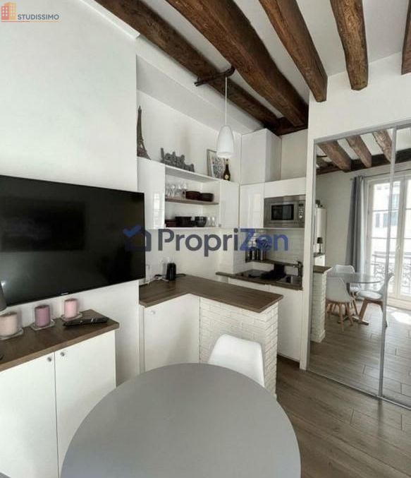 Studio meublé 20m² Paris 2e - Meublé, 2e étage - Photo 3