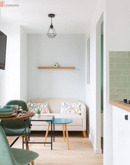Studio meublé 18m² Paris 18e - Meublé, 2e étage - Photo 1