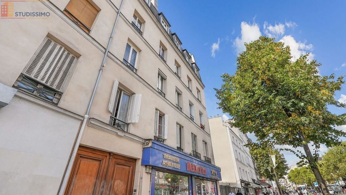 Studio meublé 14m² Paris 18e - Meublé, 2e étage - Photo 1