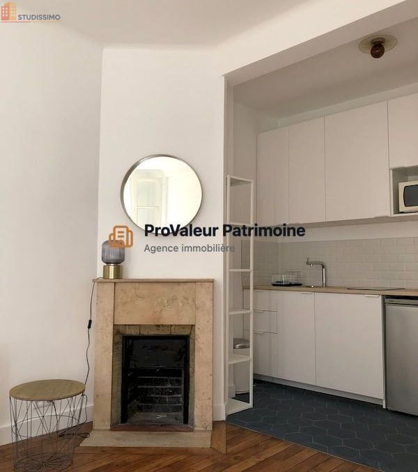 Studio meublé 23m² Paris 20e - Lumineux, proche commerces - Photo 2