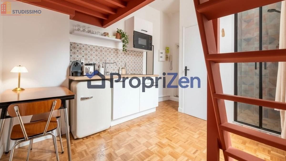 Studio meublé 10m² Paris 3e - Meublé, 2e étage - Photo 4