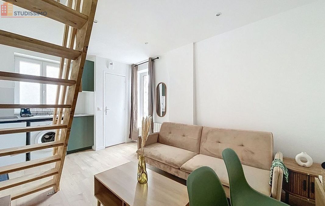 Studio meublé 21m² Paris 18e - Meublé, 2e étage - Photo 25