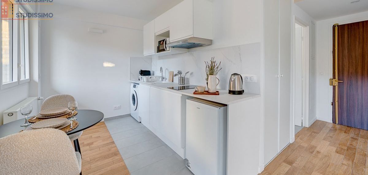 Studio meublé 27m² Paris 15e - Lumineux - Photo 6