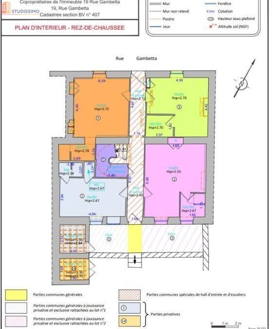 Studio 18m² Dax 40100 - Photo 7