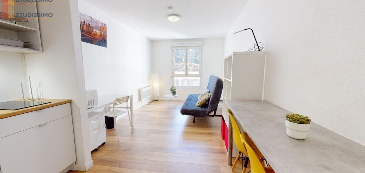 Studio 21m² Lyon 4e - Meublé, 4e étage - Photo 4