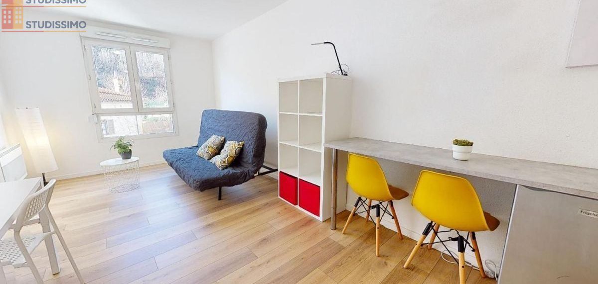Studio 21m² Lyon 4e - Meublé, 4e étage - Photo 2