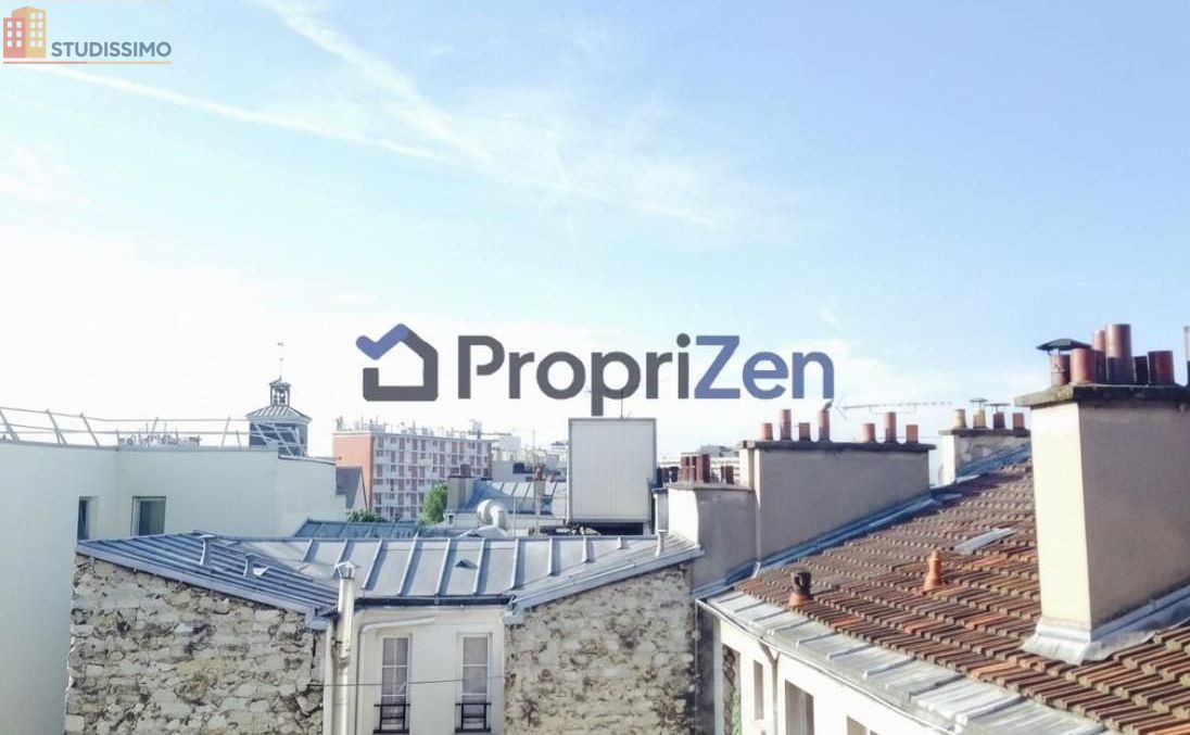 Studio meublé 32m² Paris 11e - Dernier étage, lumineux - Photo 1