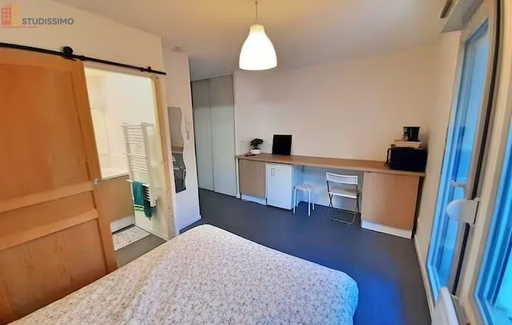 Studio meublé 18m² Lyon 3e Madeleine - Balcon, proche Parc Blandan - Photo 1