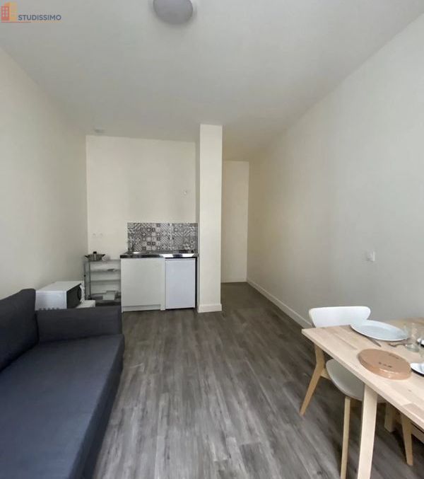 Studio meublé 21m² Villeurbanne - Meublé, lumineux - Photo 4