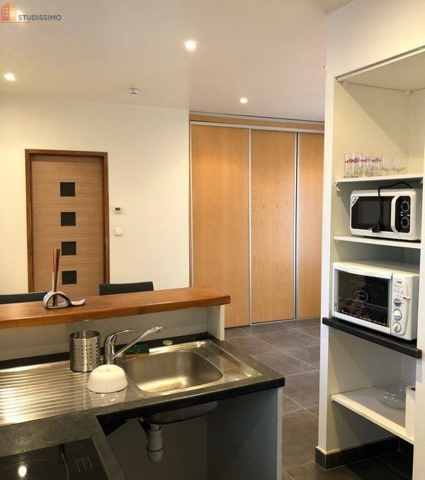 Studio meublé 29m² Oullins-Pierre-Bénite - Centre, proche métro - Photo 1