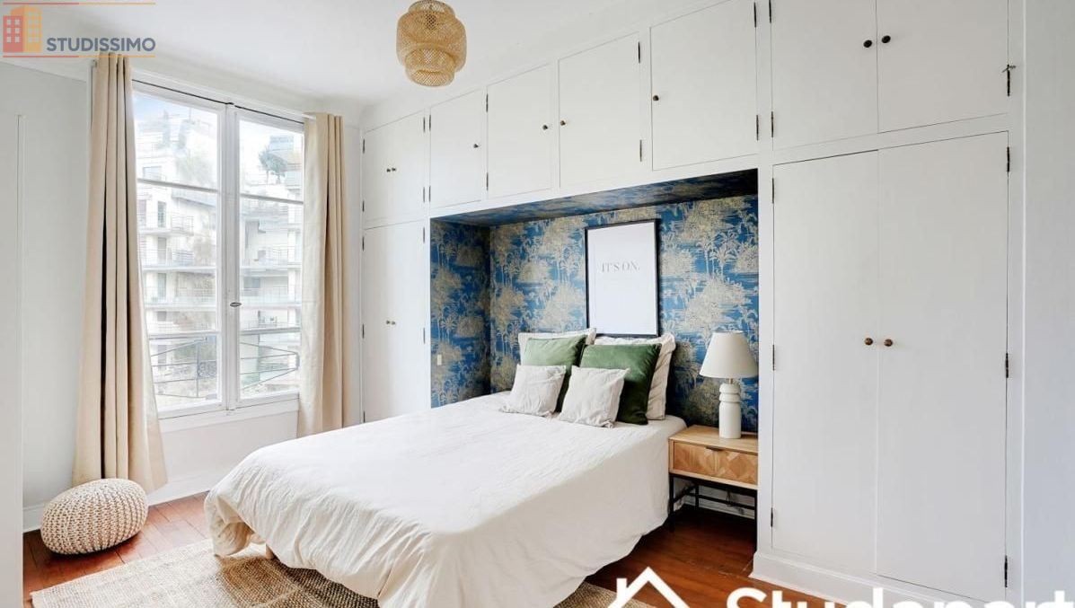 Studio meublé 9m² Paris 15e - Calme, lumineux - Photo 2