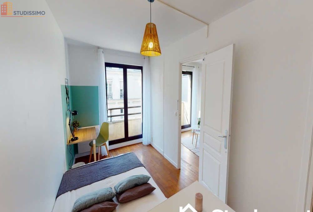 Studio meublé 12m² Paris 15e - Chambre individuelle, 4e étage - Photo 3