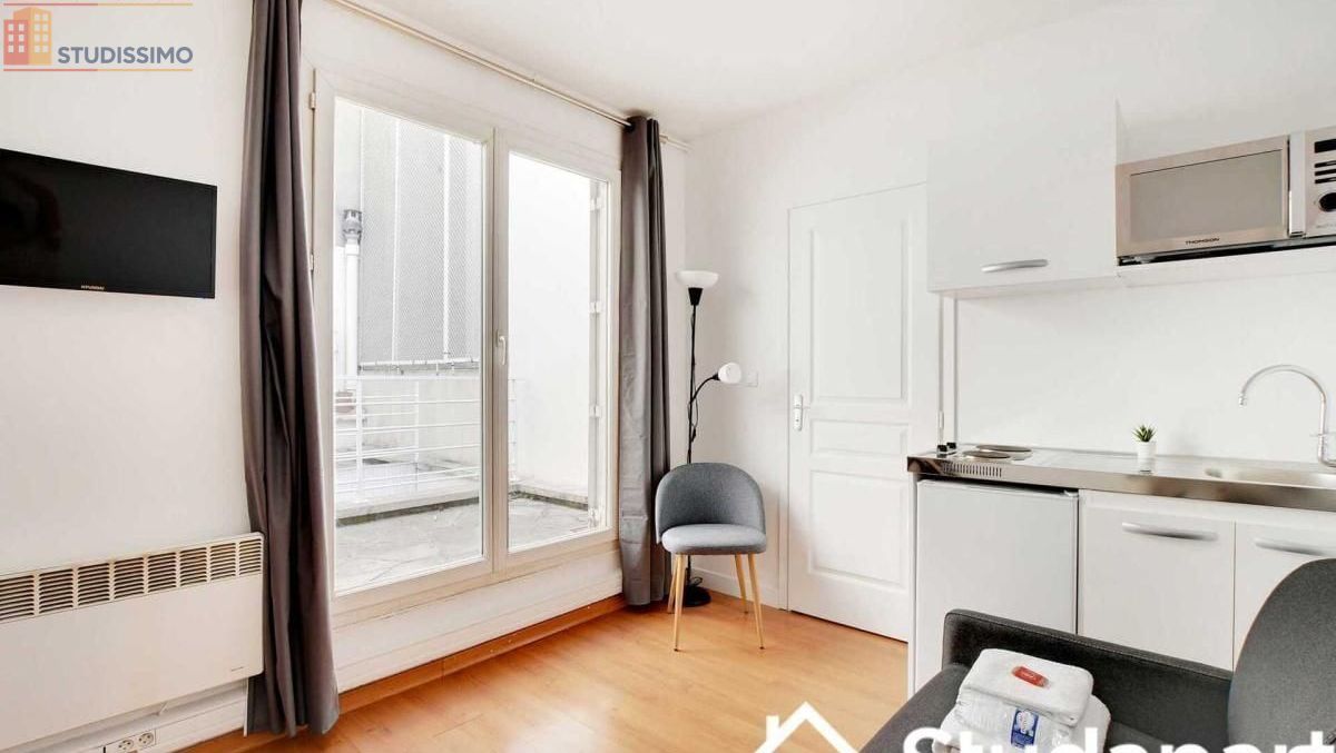 Studio meublé 15m² Paris 15e - Meublé, DPE A - Photo 4