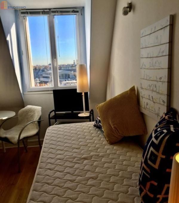 Studio 22m² Paris 9e - Meublé, 7e étage - Photo 1