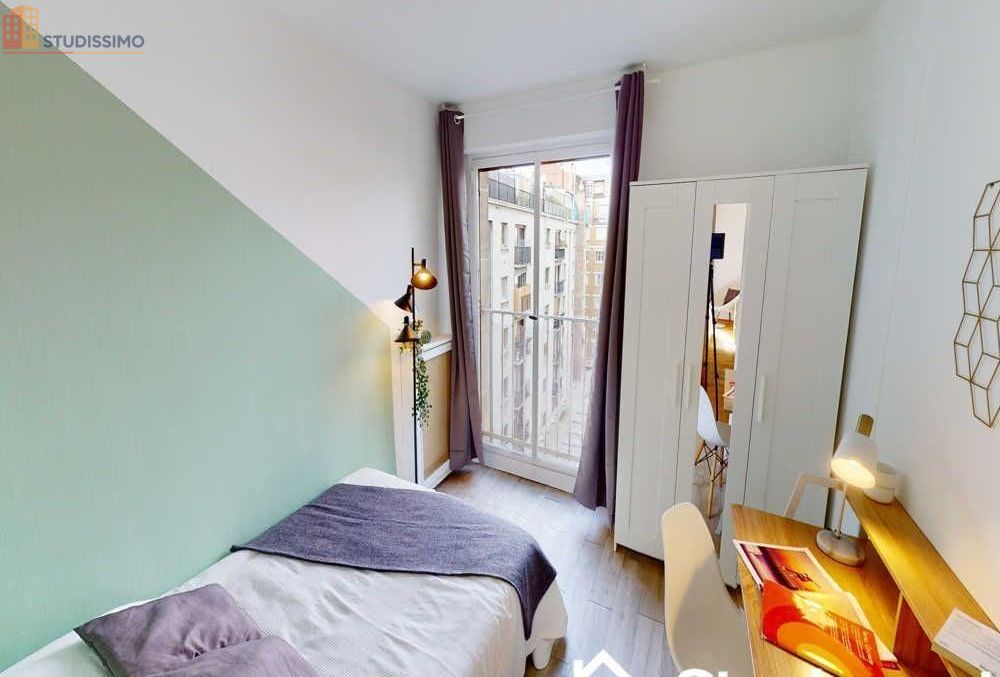 Studio meublé 10m² Paris 17e - Calme, 6e étage - Photo 9