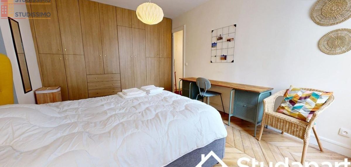 Studio meublé 11m² Paris 18e - DPE A, calme - Photo 6