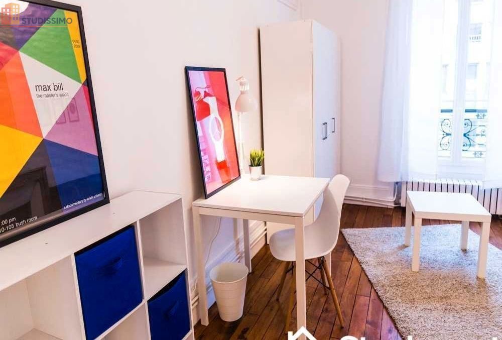 Studio meublé 18m² Paris 17e - Calme, 3e étage - Photo 3