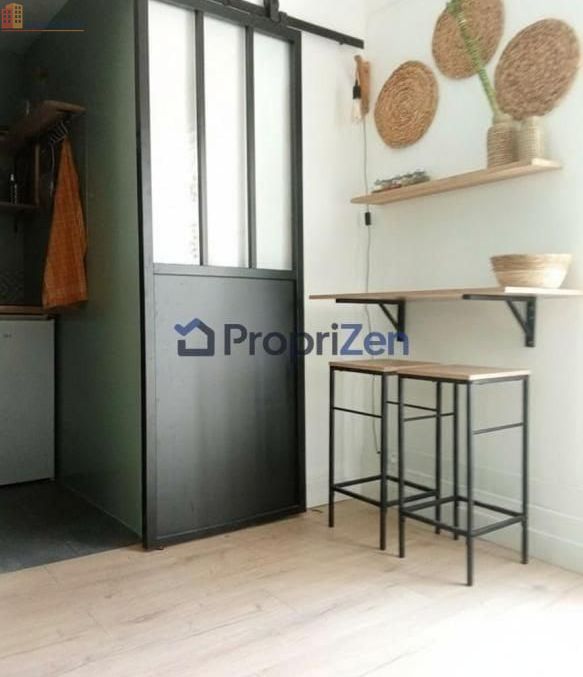 Studio meublé 13m² Paris 18e - Meublé, proche commodités - Photo 1