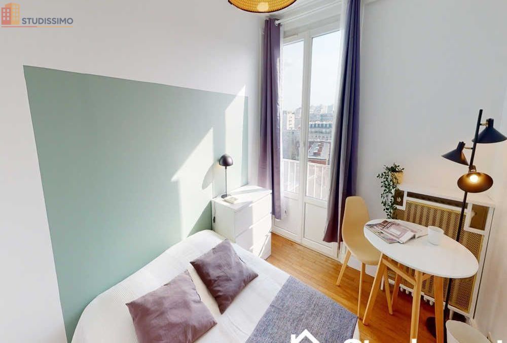 Studio meublé 12m² Paris 15e - Étage élevé, lumineux - Photo 5