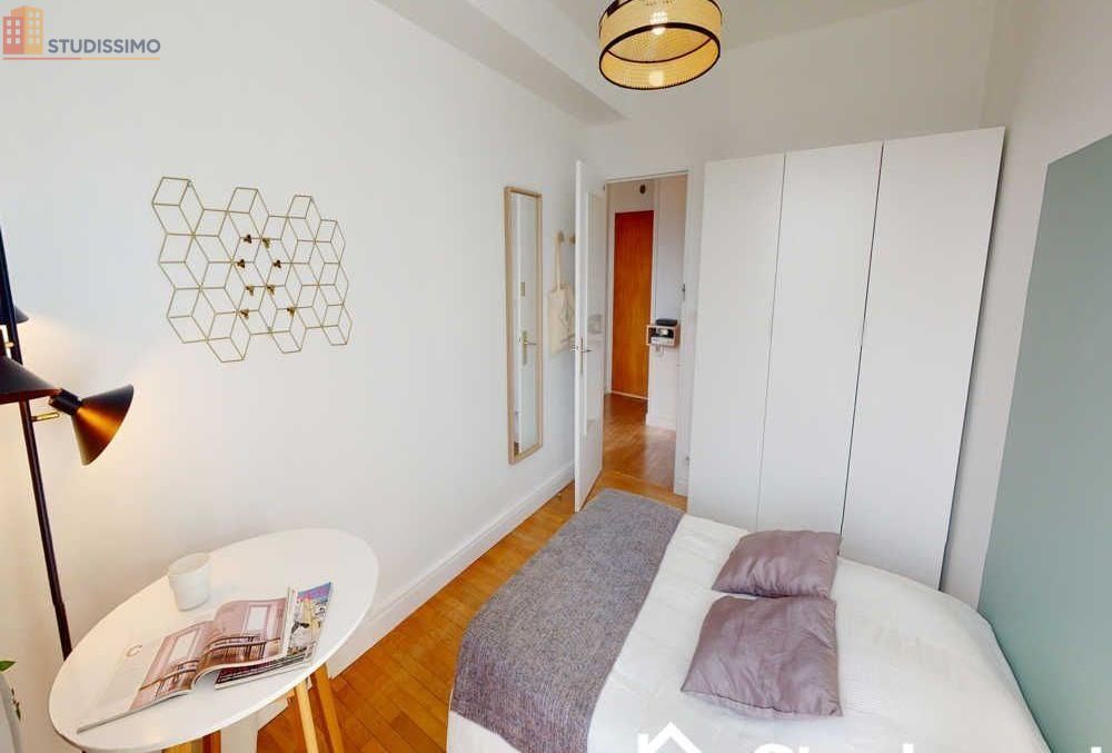 Studio meublé 12m² Paris 15e - Étage élevé, lumineux - Photo 4