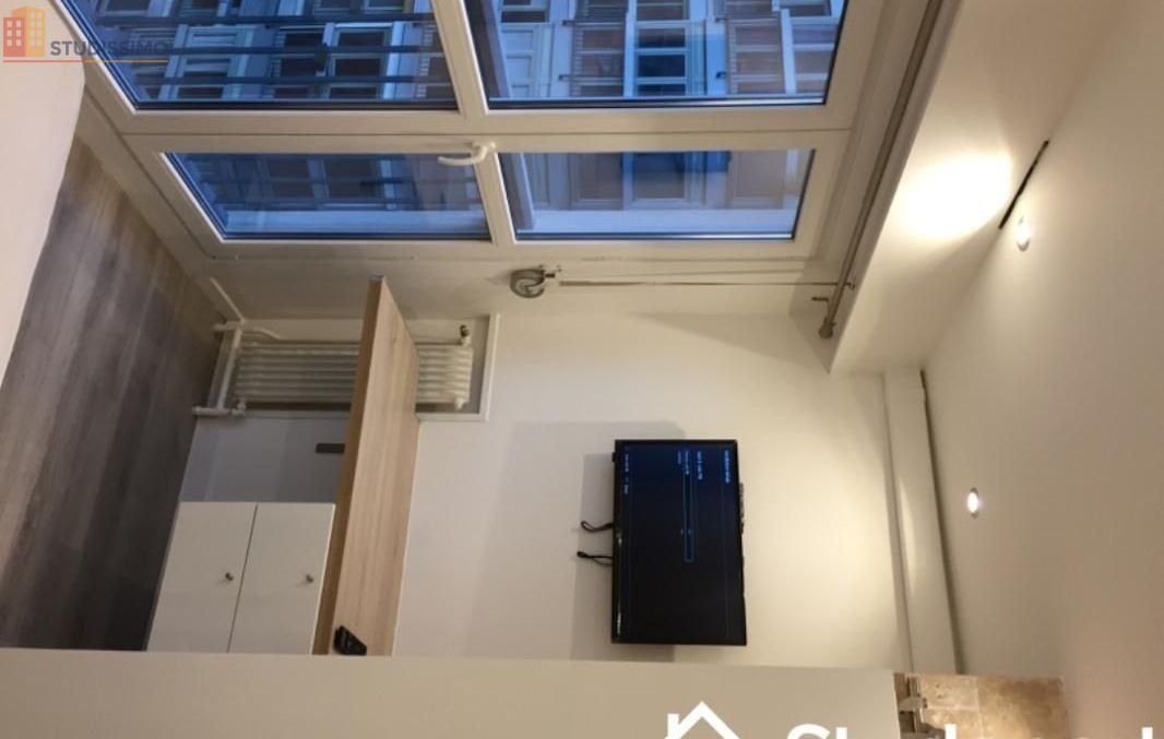 Studio meublé 12m² Paris 19e - Lumineux, 5e étage - Photo 2