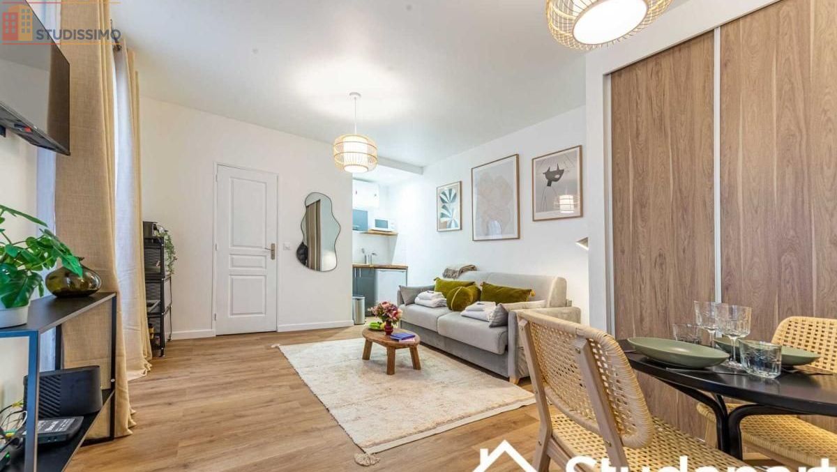 Studio meublé 27m² Paris 10e - 1er étage, lumineux - Photo 4