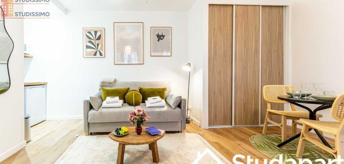Studio meublé 27m² Paris 10e - 1er étage, lumineux - Photo 2