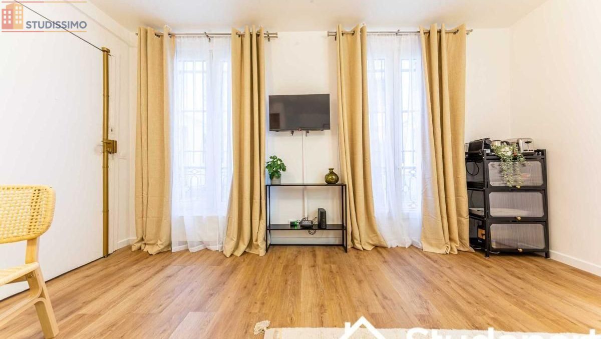Studio meublé 27m² Paris 10e - 1er étage, lumineux - Photo 1