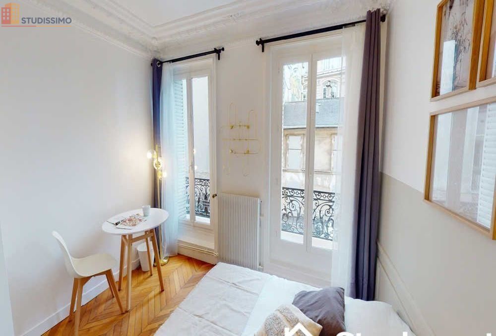Studio meublé 12m² Paris 10e - Meublé, calme - Photo 2