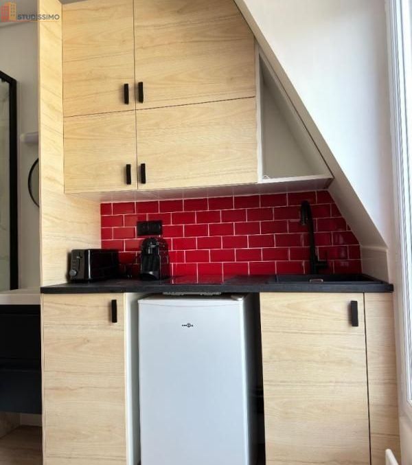 Studio meublé 10m² Paris 17e - Étage élevé, DPE A - Photo 1