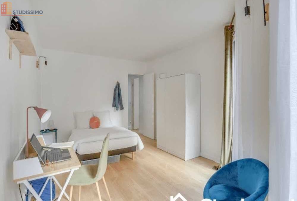 Studio meublé 16m² Paris 19e - Calme, lumineux - Photo 4