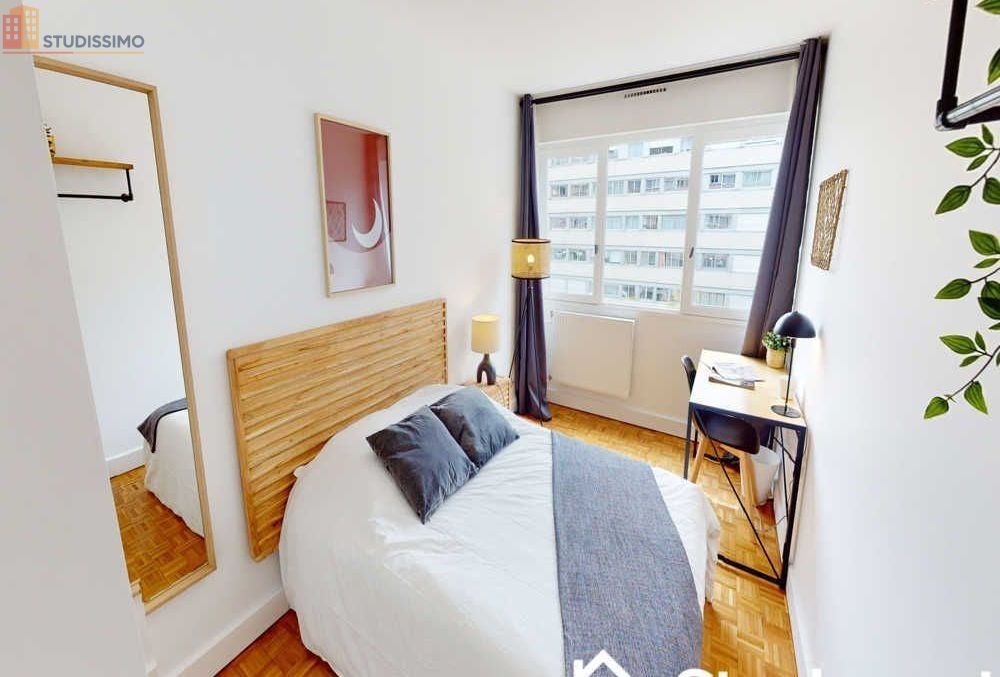 Studio meublé 11m² Paris 15e - Lumineux, au 5e étage - Photo 4