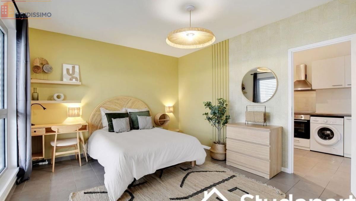 Studio meublé 12m² Paris 19e - Lumineux, 5e étage - Photo 6