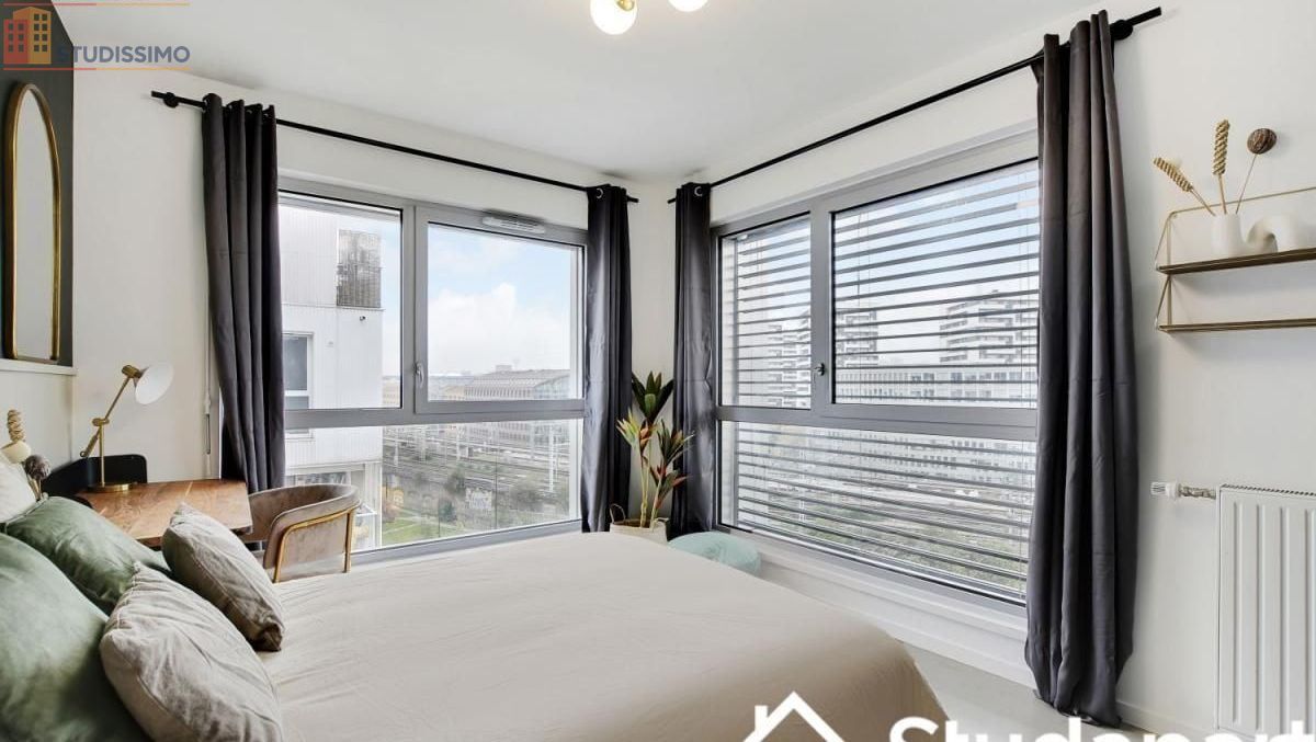 Studio meublé 12m² Paris 19e - Lumineux, 5e étage - Photo 4