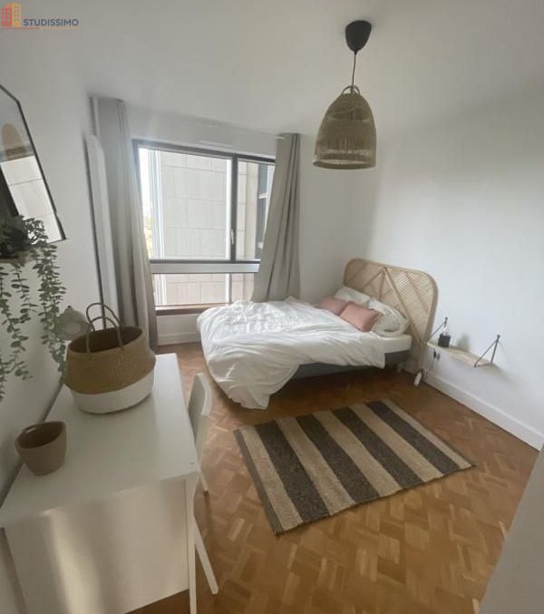 Studio meublé 12m² Paris 15e - Étage élevé, lumineux - Photo 2