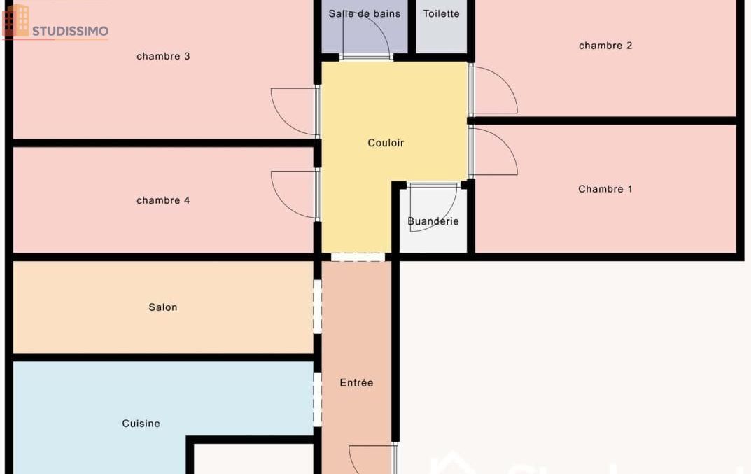 Studio meublé 21m² Paris 15e - Meublé, DPE A - Photo 1