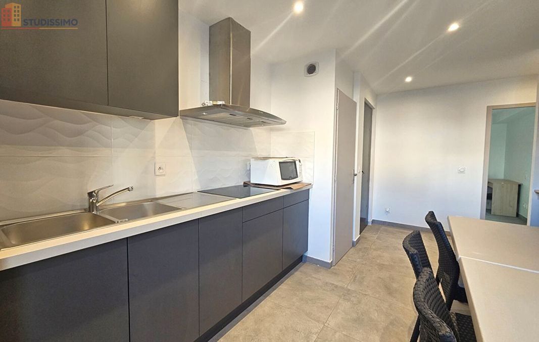 Studio meublé 19m² Villeurbanne - Meublé, DPE C - Photo 4