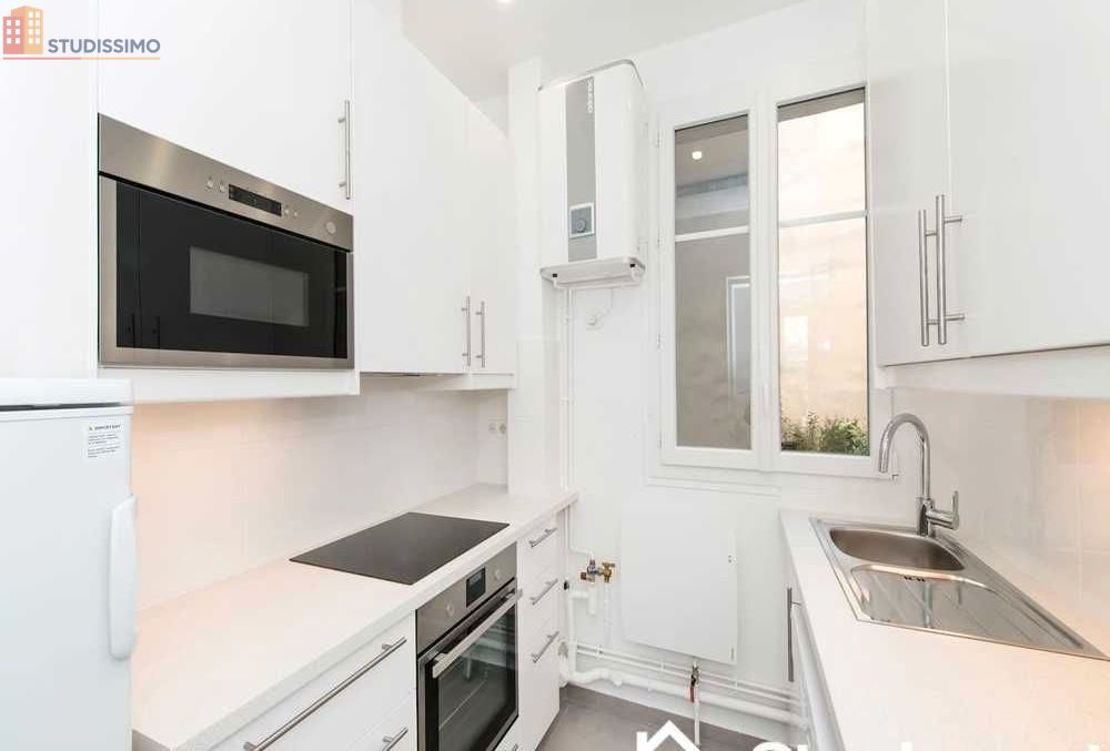 Studio meublé 15m² Paris 15e - Calme, lumineux - Photo 1