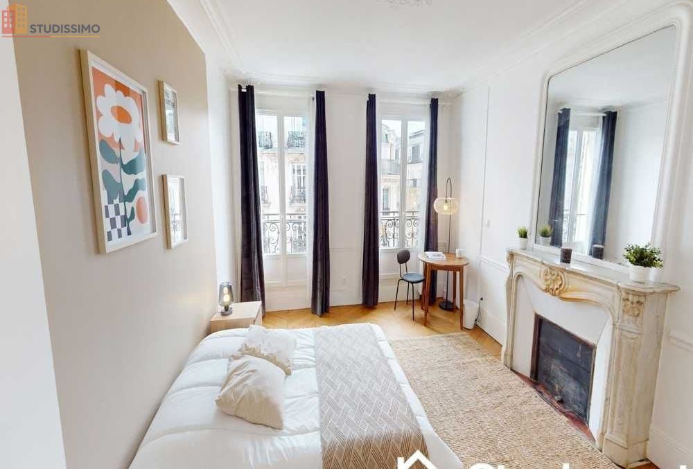 Studio meublé 19m² Paris 10e - Calme, 4e étage - Photo 2