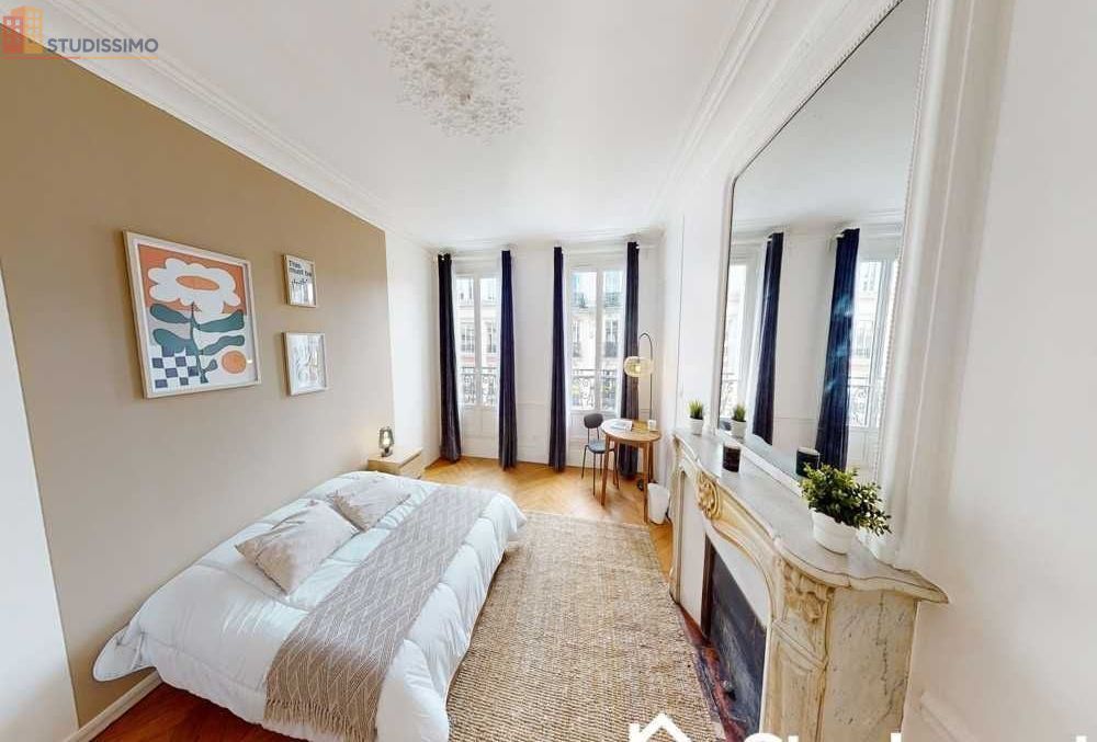 Studio meublé 19m² Paris 10e - Calme, 4e étage - Photo 3