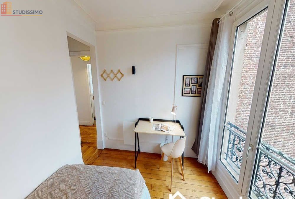 Studio 11m² Paris 18e - Meublé, 6e étage - Photo 4