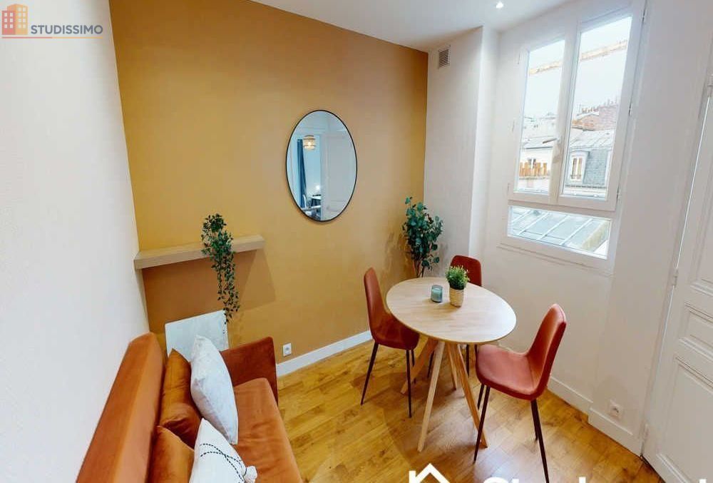 Studio 11m² Paris 18e - Meublé, 6e étage - Photo 2