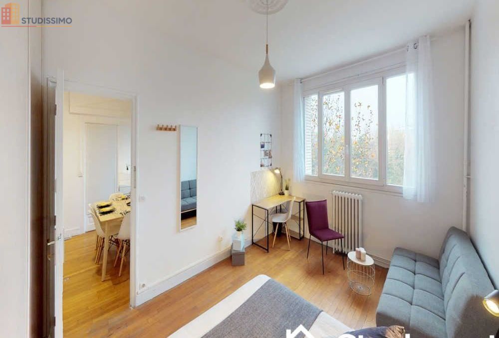 Studio meublé 18m² Paris 17e - 5e étage, lumineux - Photo 4