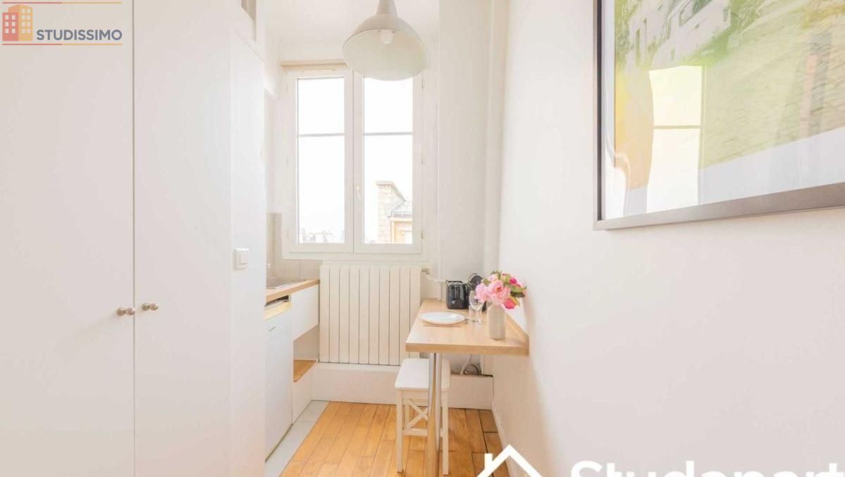 Studio meublé 10m² Paris 16e - Étage élevé, lumineux - Photo 7