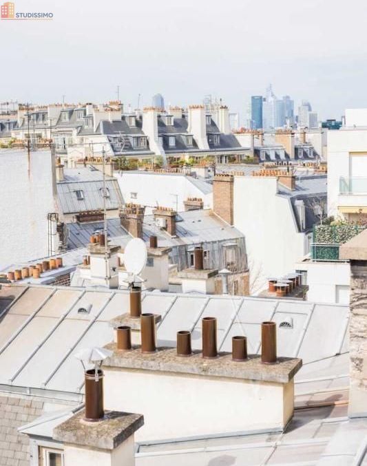 Studio meublé 10m² Paris 16e - Étage élevé, lumineux - Photo 1