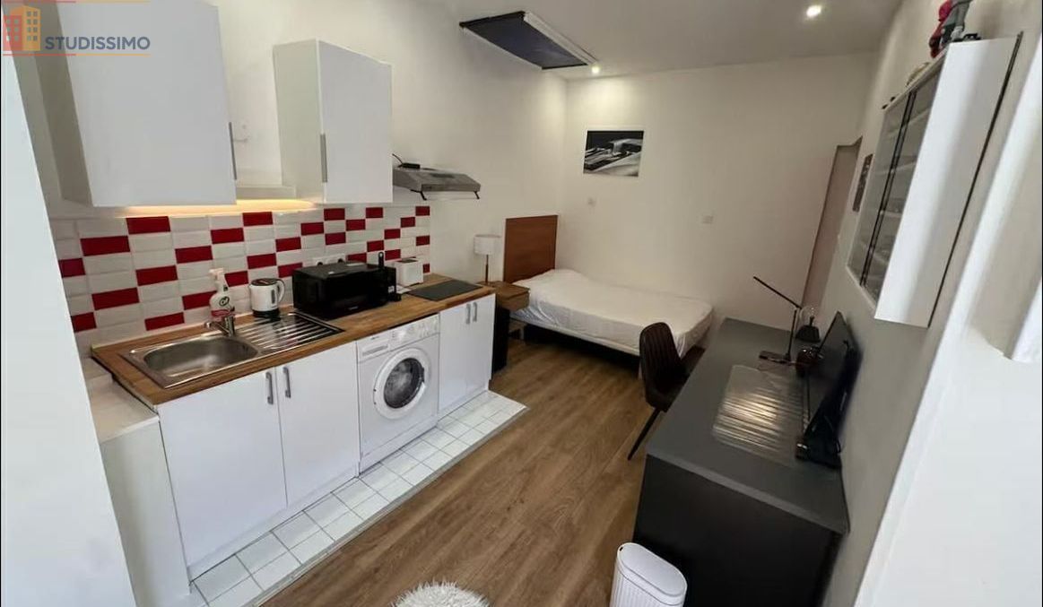 Studio 24m² Lyon 7e - Meublé, quartier central - Photo 1