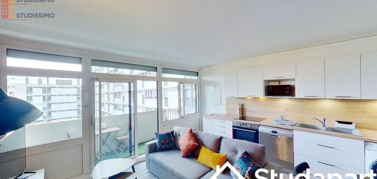 Studio meublé 11m² Paris 20e - Lumineux - Photo 3