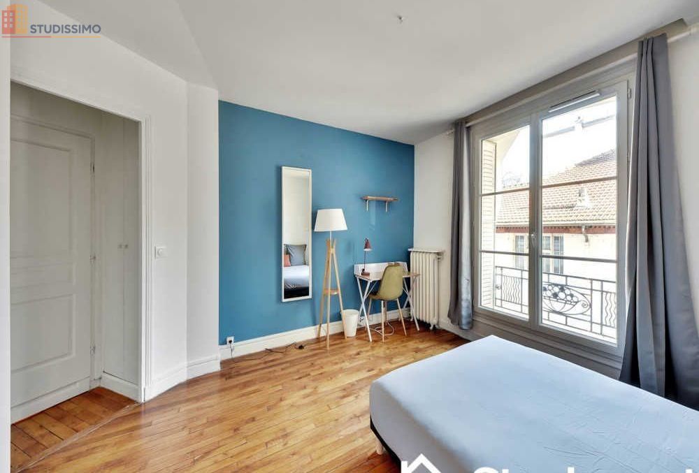 Studio meublé 19m² Paris 18e - Meublé, calme - Photo 4