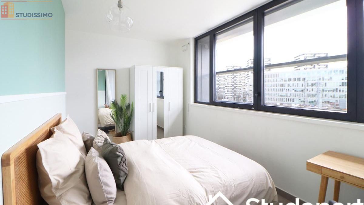 Studio meublé 13m² Paris 19e - Meublé, lumineux - Photo 2